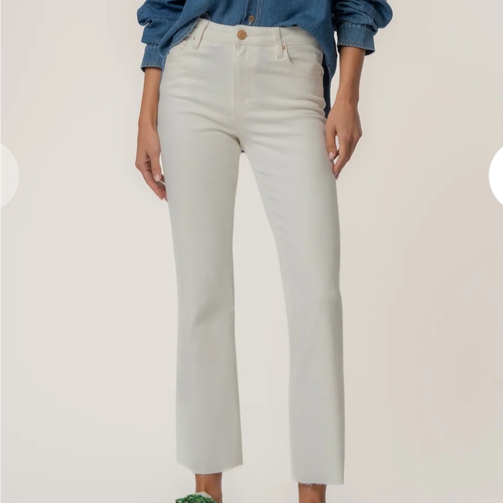 Kut from the Kloth Kelsey High Rise Ecru Denim